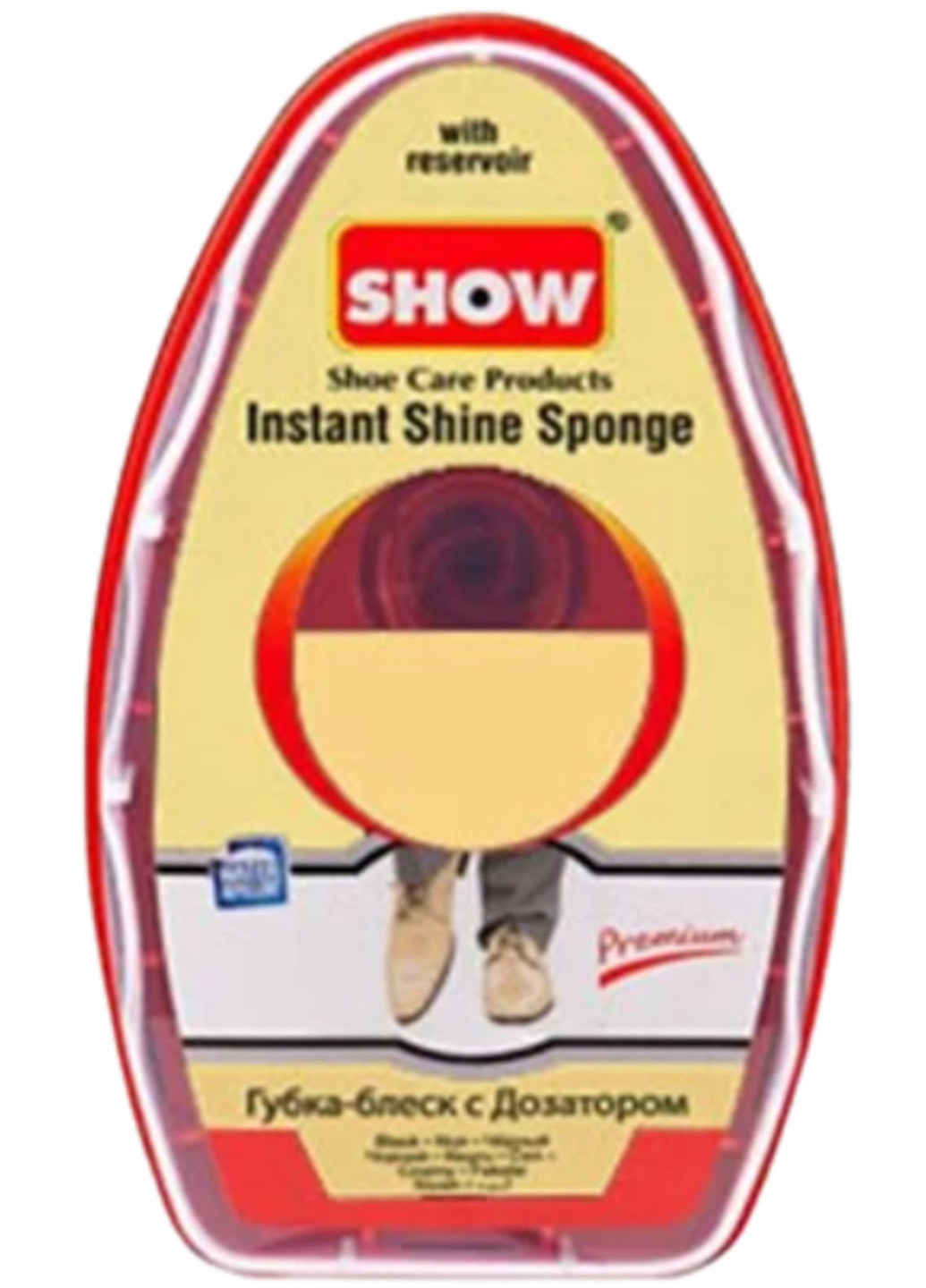 Губка для взуття безбарвна Show (258524976)