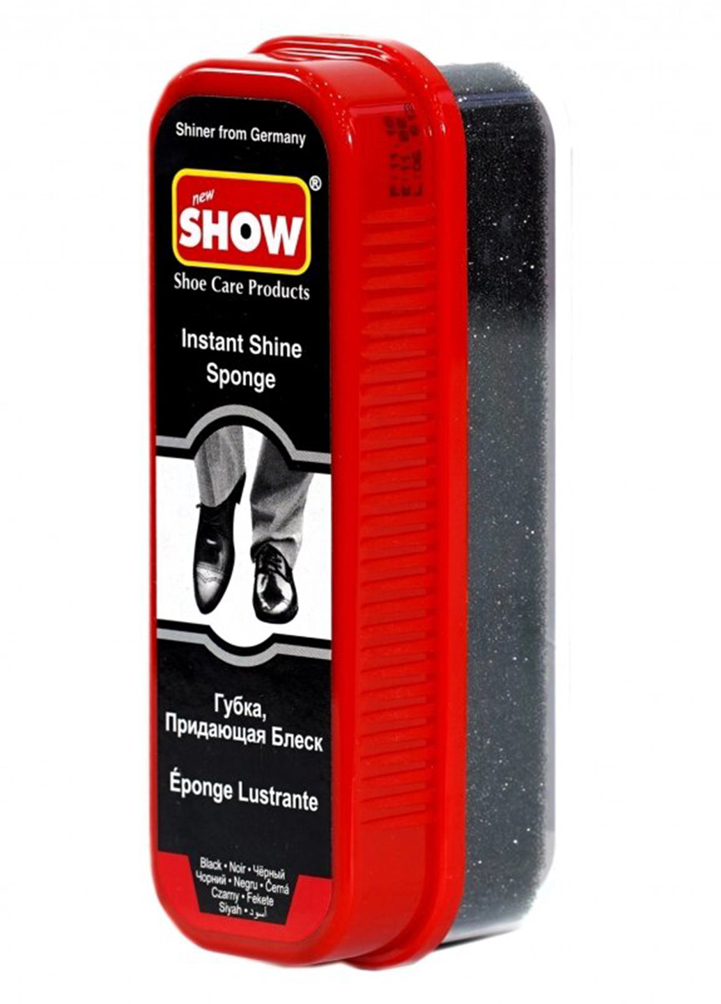 Губка для чищення взуття чорна 1 шт. Show (258524990)