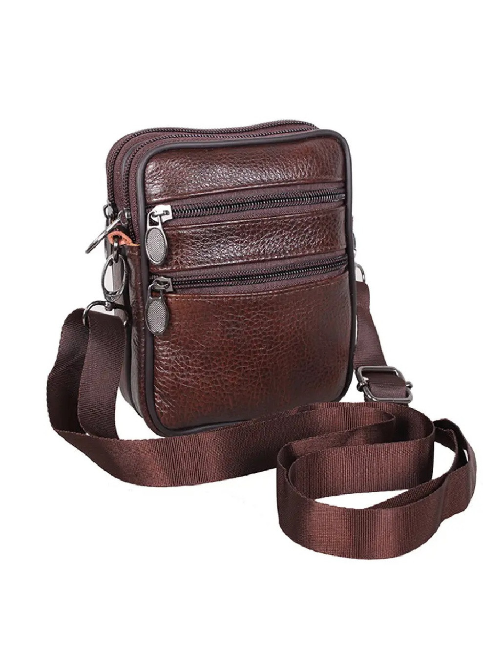 Кожаная сумка мини на плечо, на пояс Vishnya (258511996)