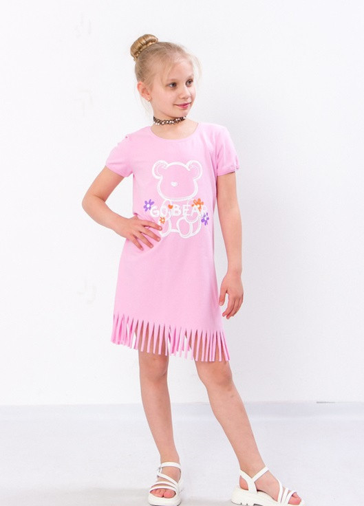 Розовое сукня для дівчинки рожевий носи своє (6192-036-33-v4) Носи своє (258512445)
