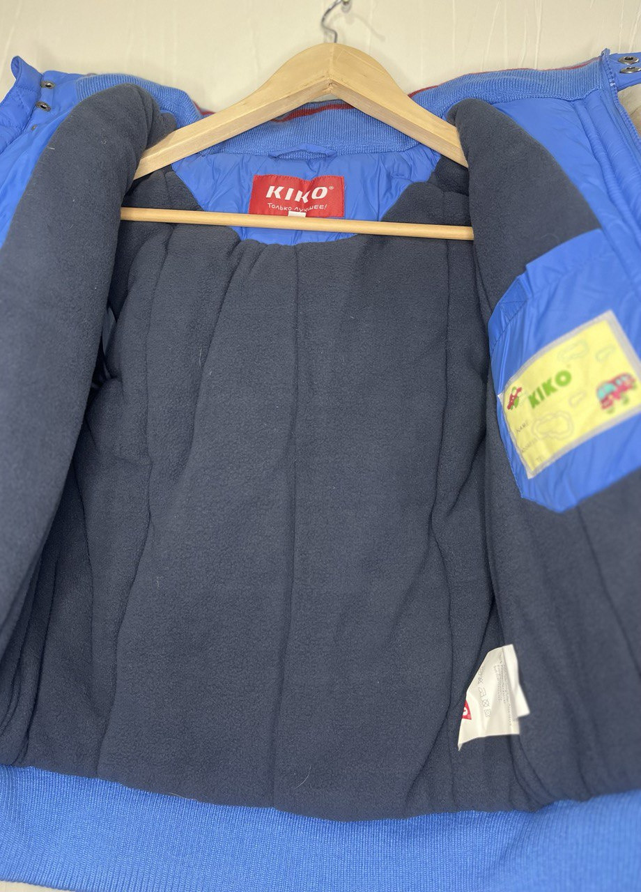 Синій зимовий комплект (куртка + напівкомбінезон) Danilo