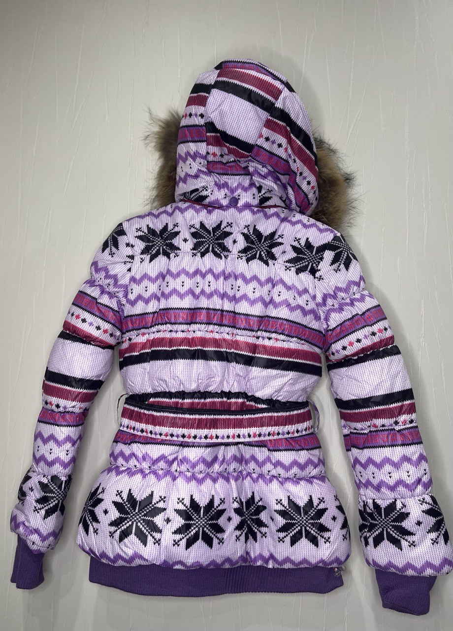 Фиолетовая зимняя куртка зимняя для девочки Danilo