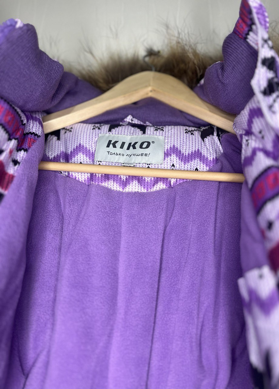 Фиолетовая зимняя куртка зимняя для девочки Danilo