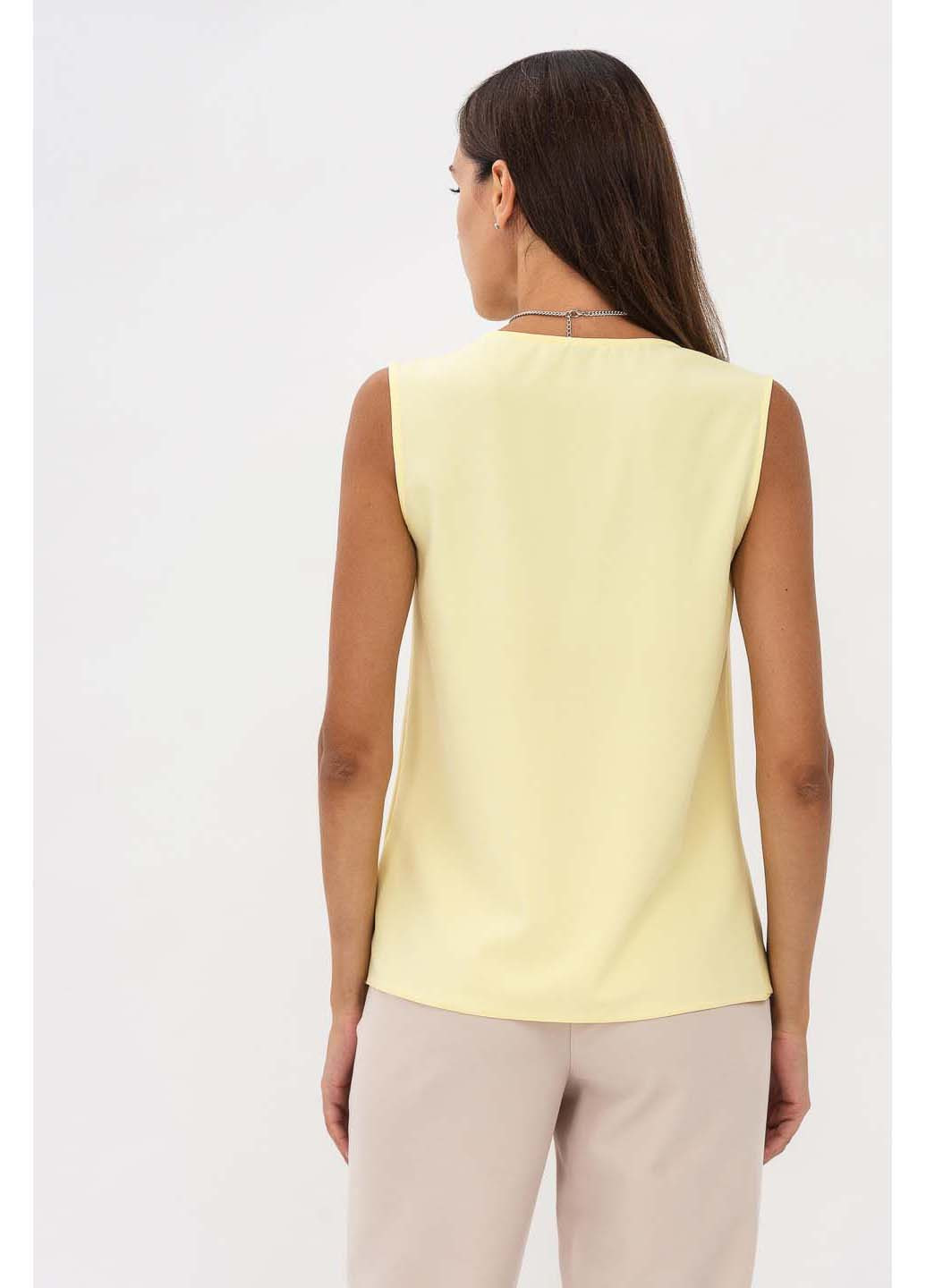 Жовта демісезонна блуза Lesia