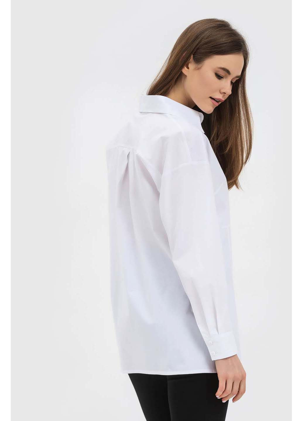 Біла демісезонна блуза Lesia