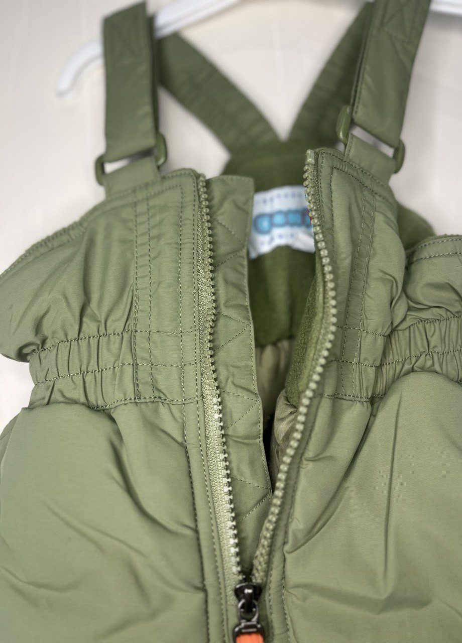 Помаранчевий зимовий комплект (куртка + напівкомбінезон) Danilo