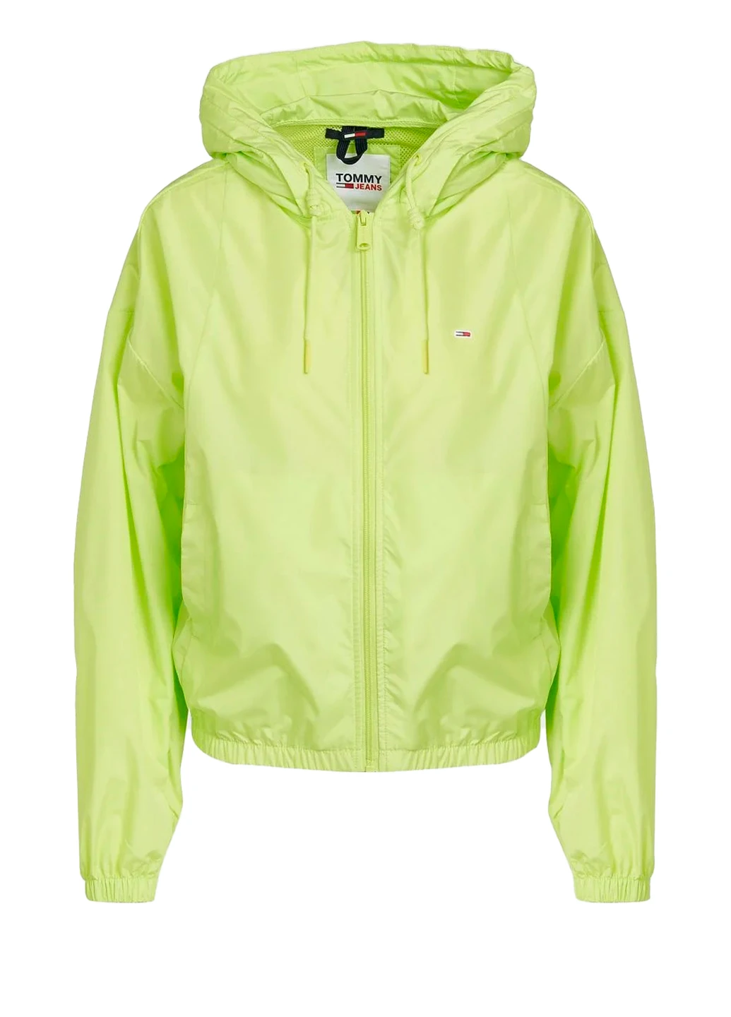 Жіноча неонова куртка вітровка Tommy Jeans (258516380}