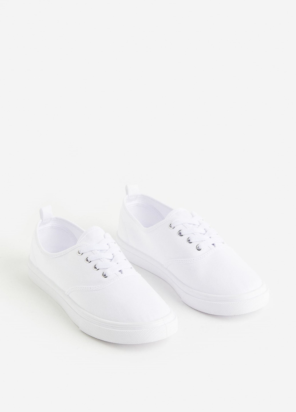 Белые демисезонные кроссовки H&M