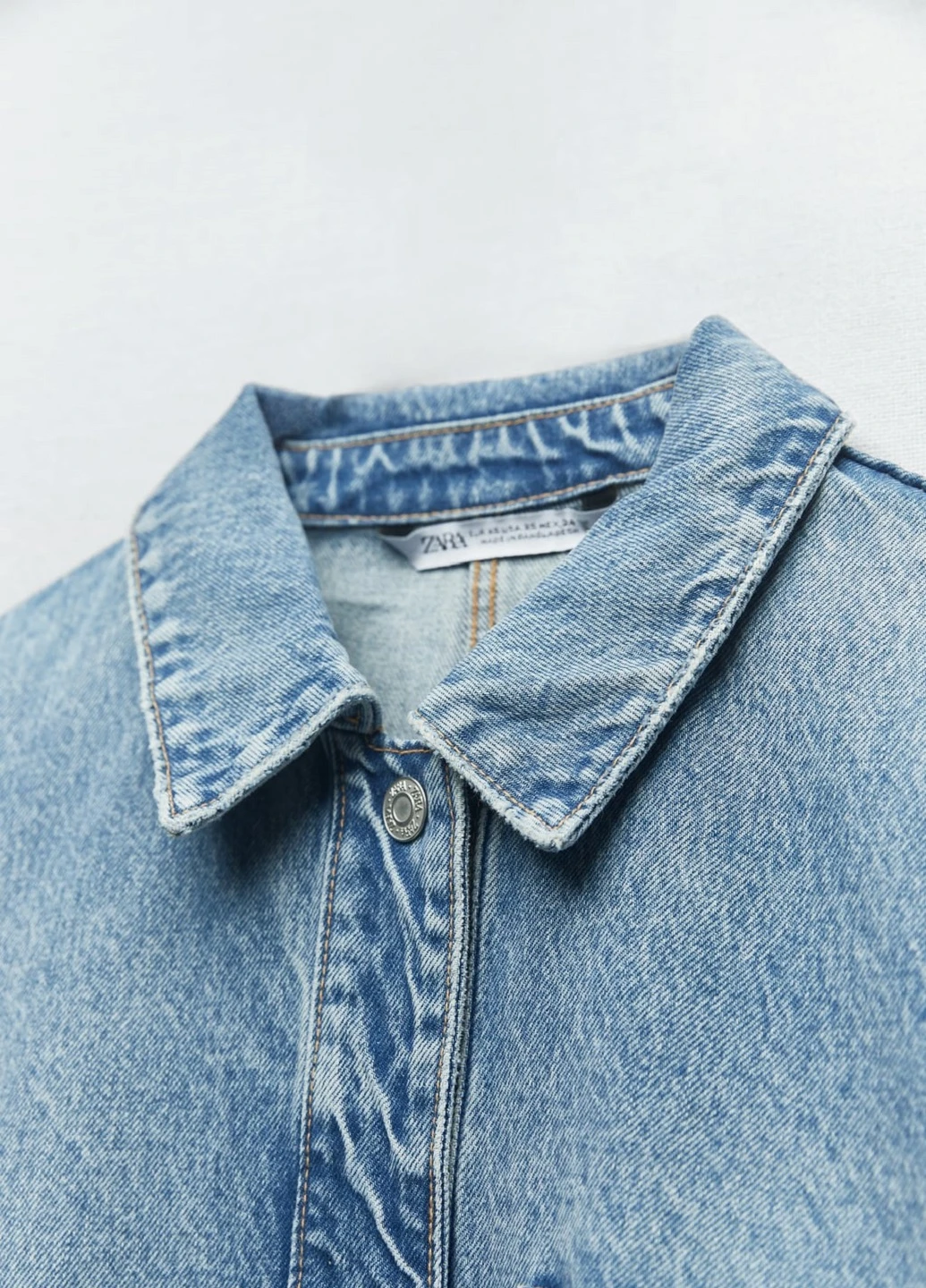Синя демісезонна куртка Zara