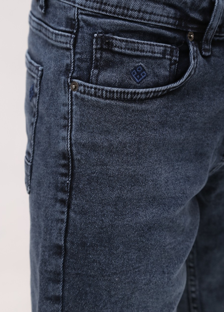 Шорти чоловічі сині джинсові зі стрейчем JEANSclub (258526847)