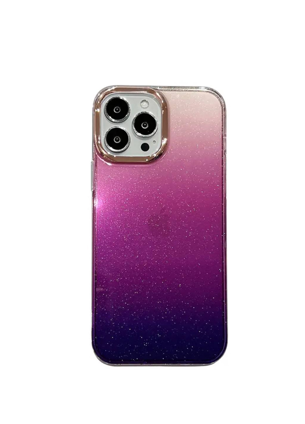 Чохол силіконовий Micro Gradient iPhone 12/12 Pro Purple No Brand (258528589)