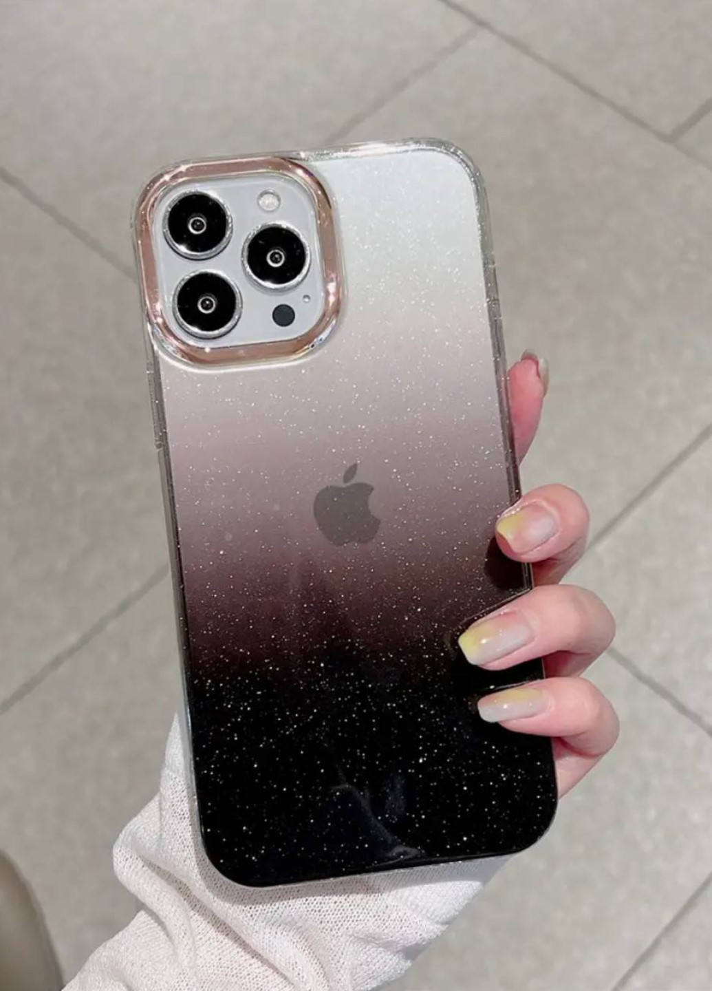 Чехол силиконовый Micro Gradient iPhone 11 Pro Max Black No Brand (258528614)