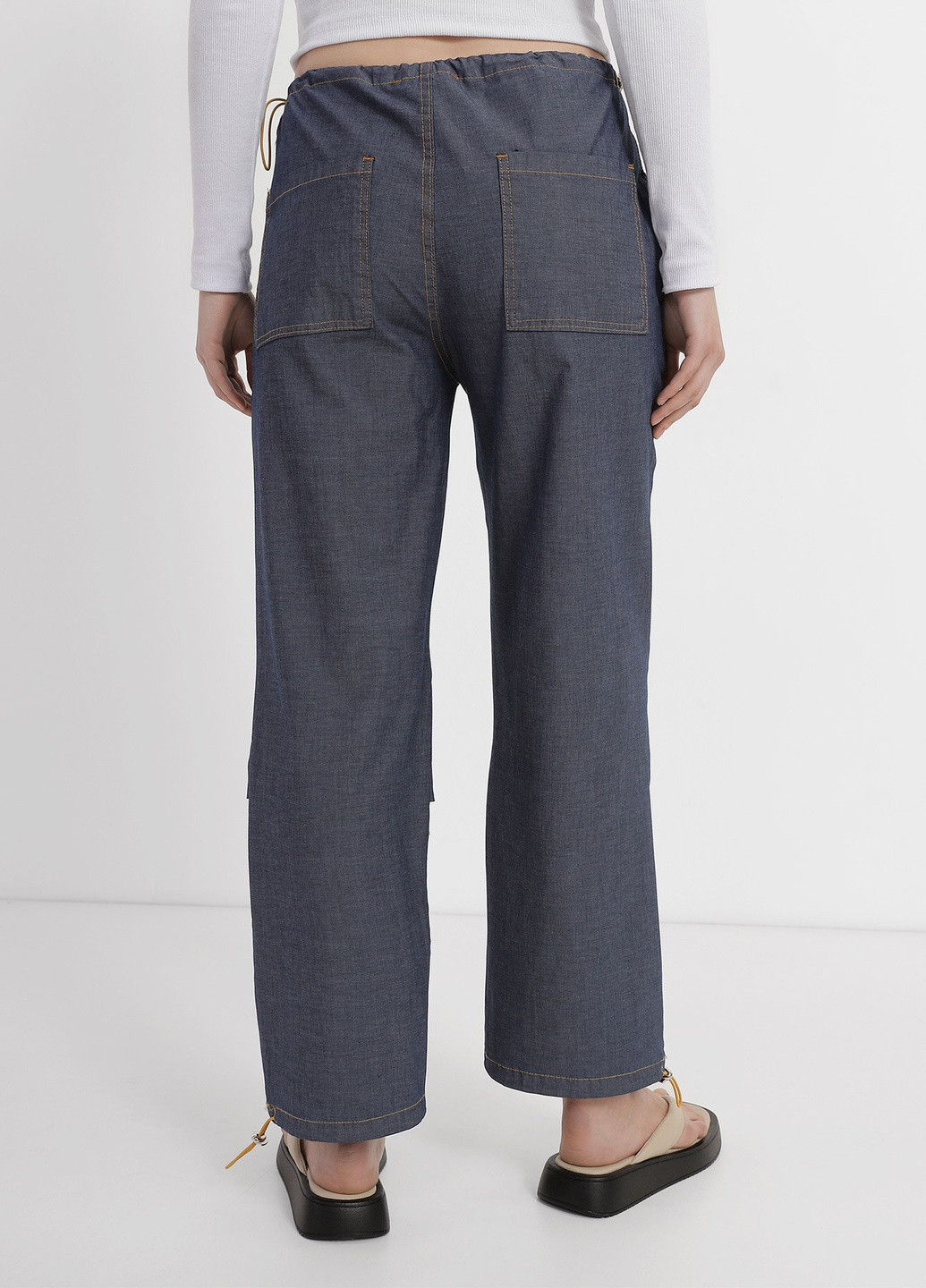 Широкі штани Denim (258541662)