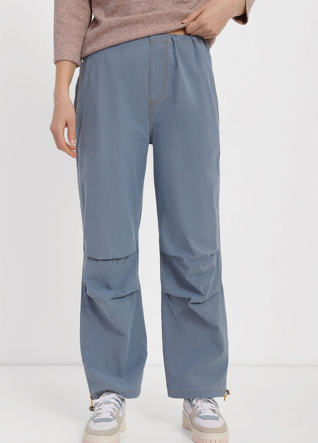 Широкие брюки Denim (258541661)