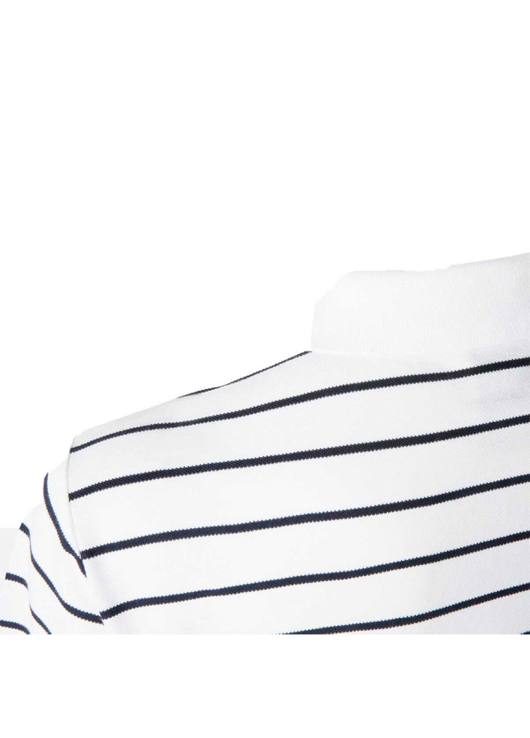 Белая футболка-белая мужская футболка-поло для мужчин Geox в полоску