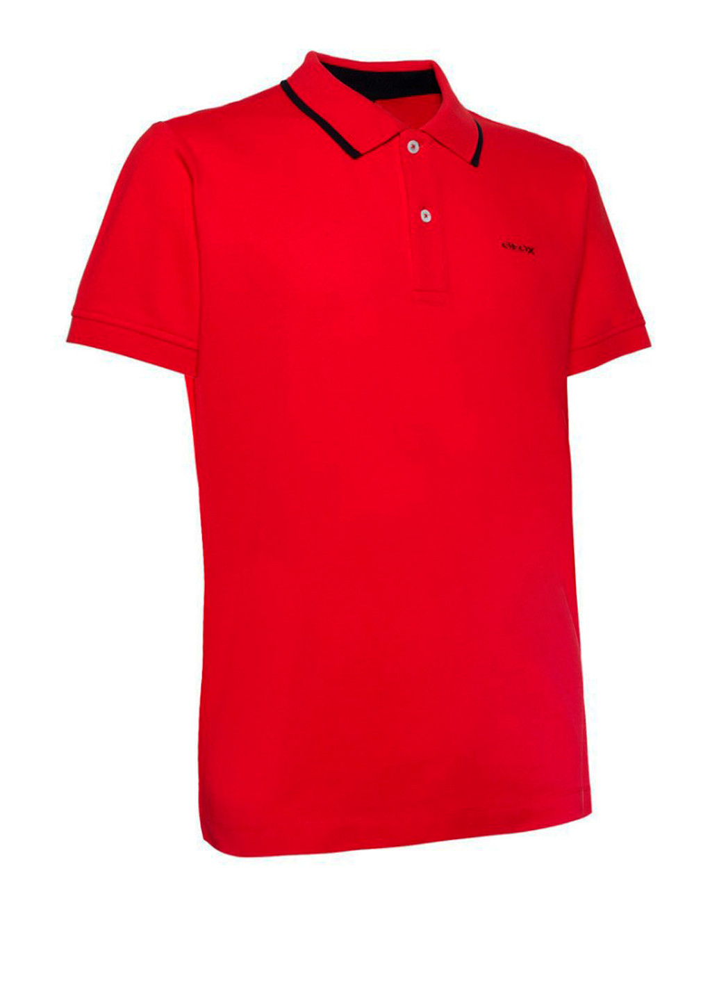Красная футболка-красная мужская футболка-поло для мужчин Geox однотонная