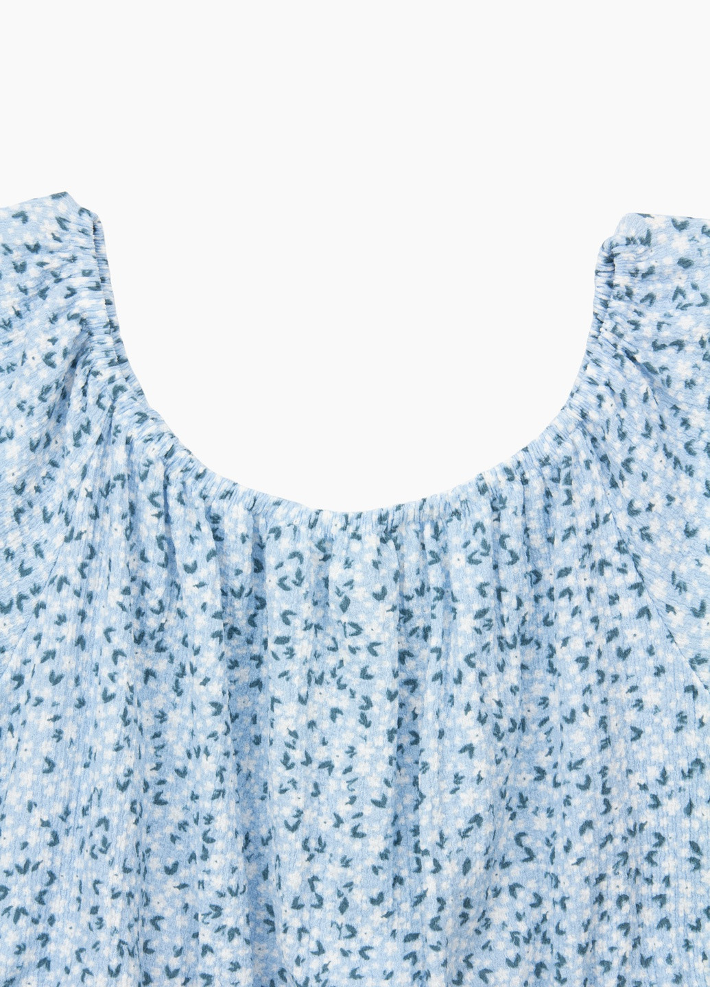 Блакитна літня блуза Divon