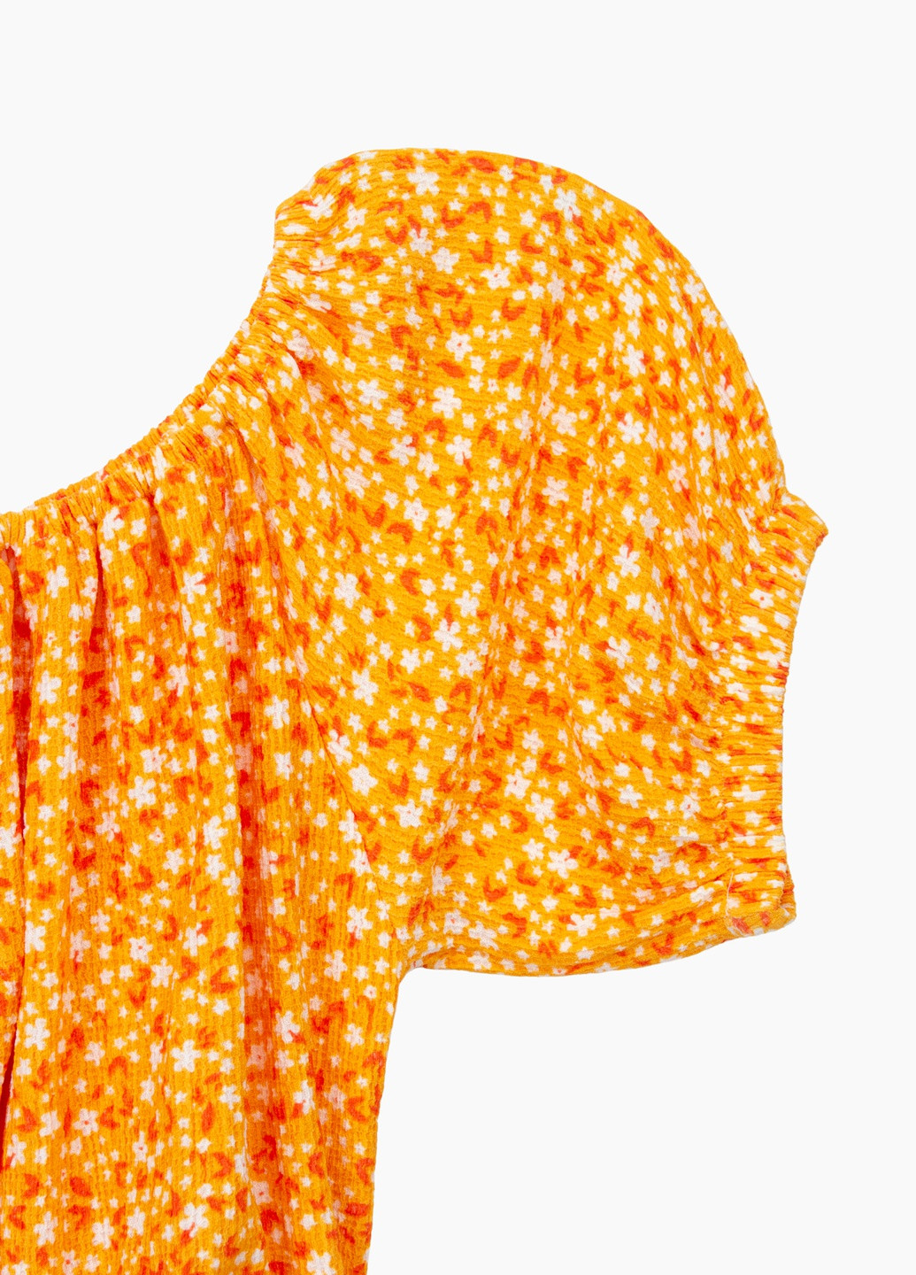 Оранжевая летняя блуза Divon