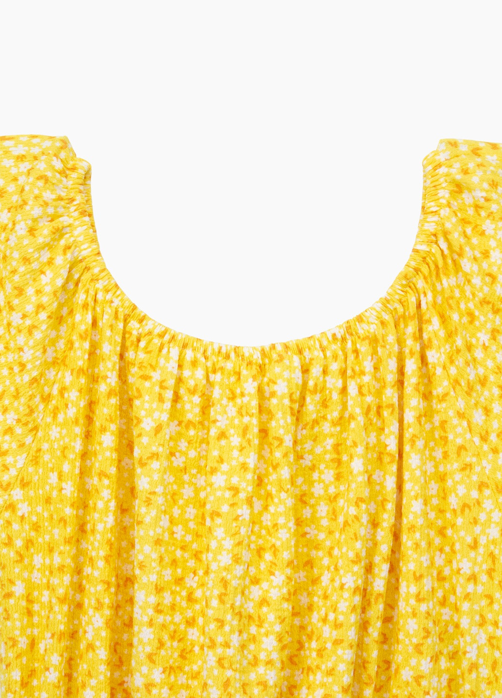 Желтая летняя блуза Divon