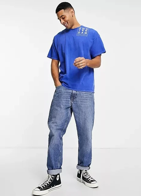 Синяя футболка Topman