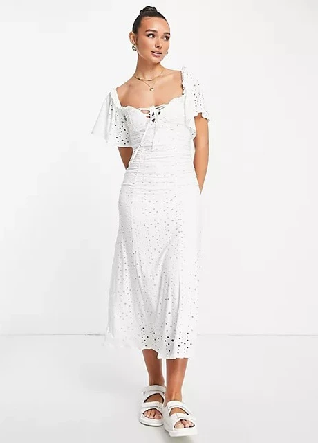 Білий сукня Asos