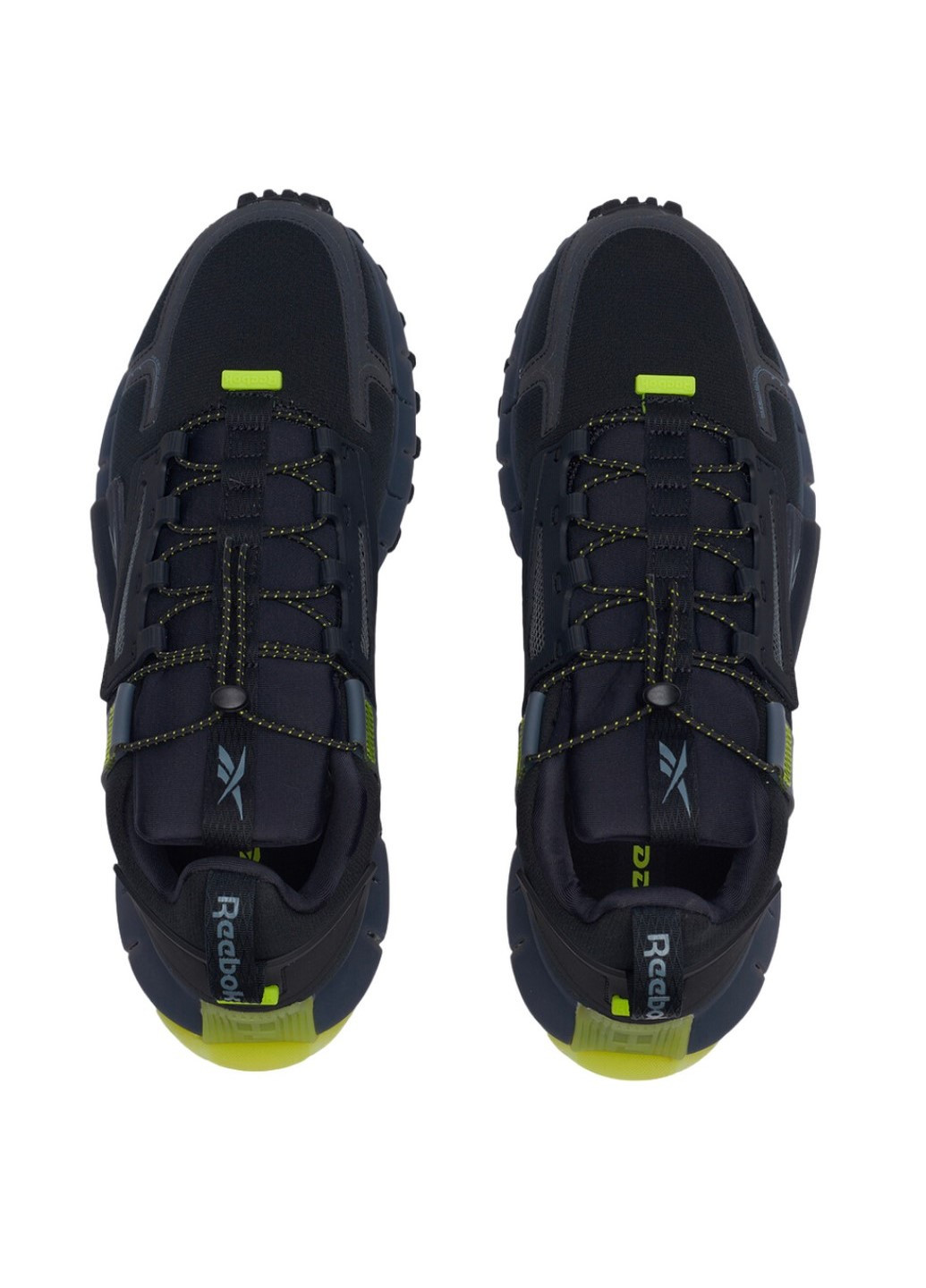 Чорні Осінні чоловічі бігові кросівки zig kinetica edge gy3576 Reebok