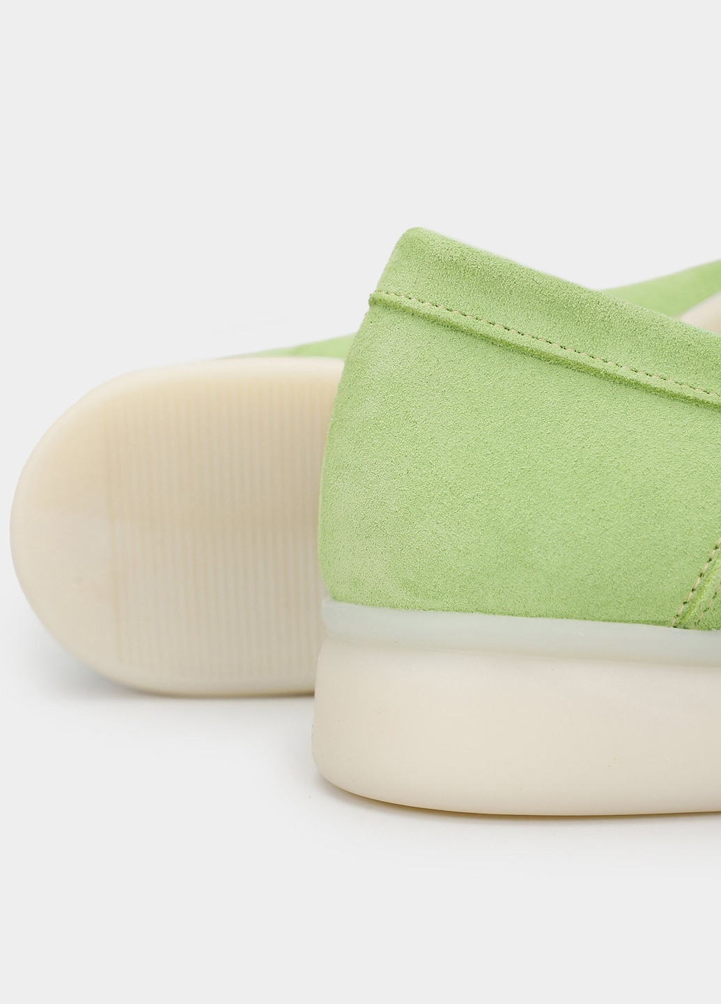 Garne Жіночі лофери зелений з натуральна шкіра, україна — всесезон (258554516)