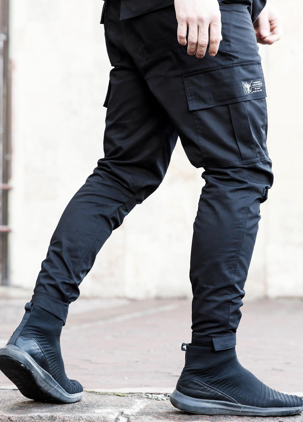 Черные повседневный демисезонные брюки ТУР
