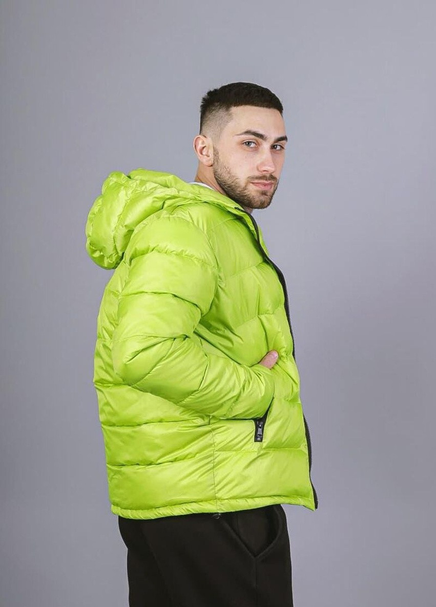 Зеленая демисезонная куртка rainbow VDLK