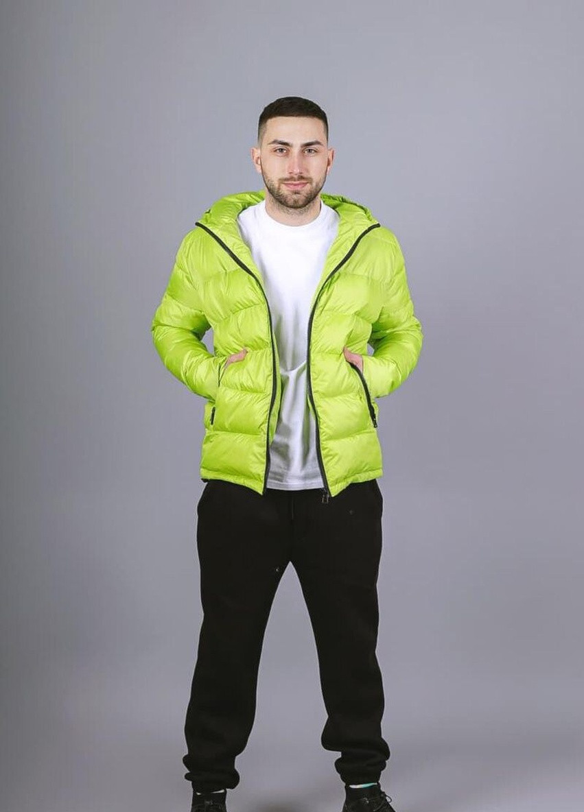 Зелена демісезонна куртка rainbow VDLK