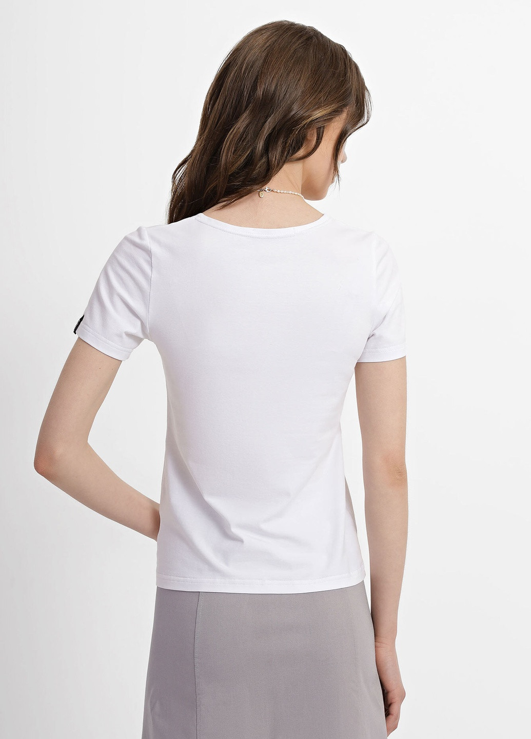 Белая летняя футболка ilana Garne