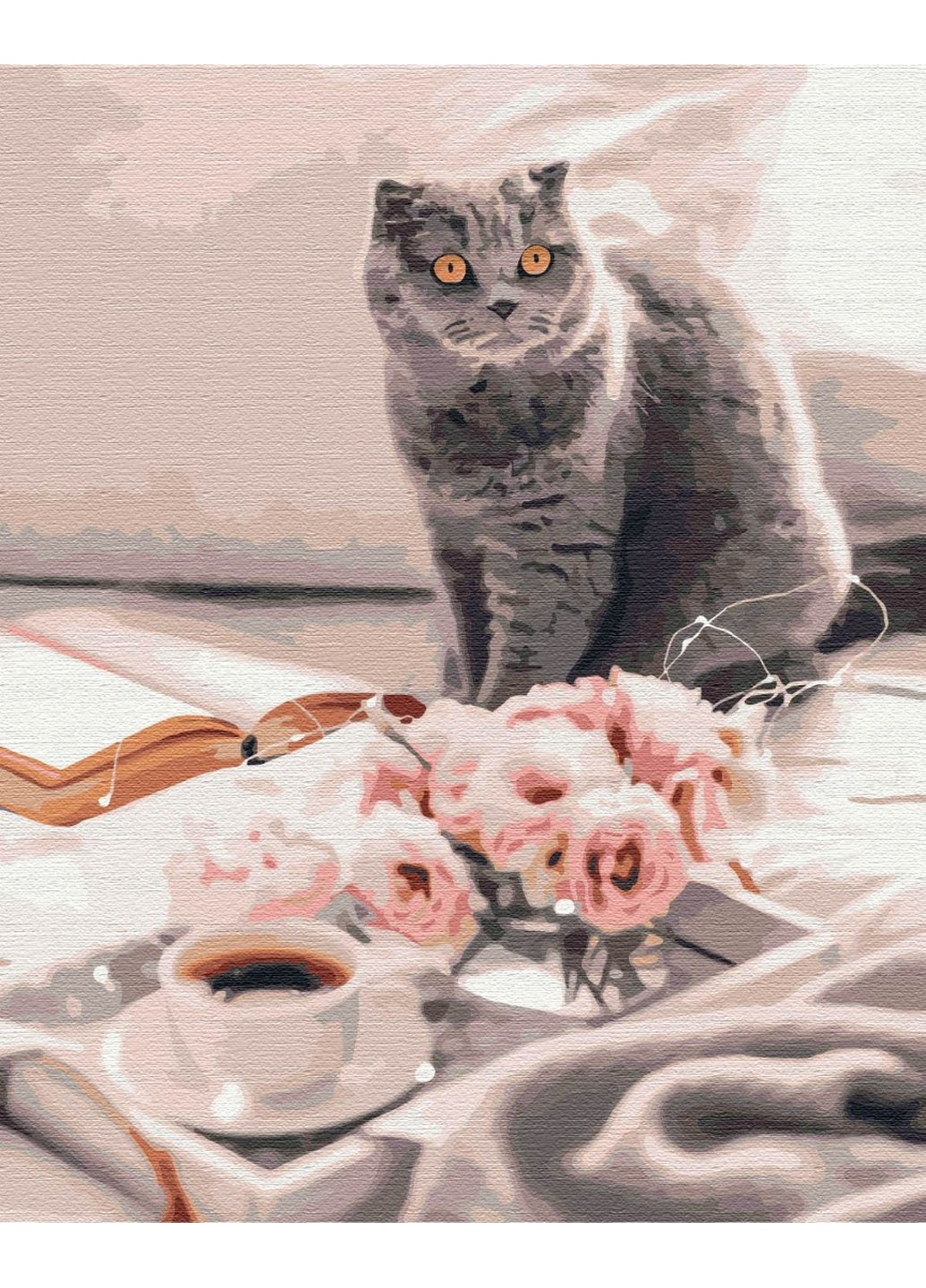 Картина за номерами Улюблений британець 40x50 см Brushme (258590996)