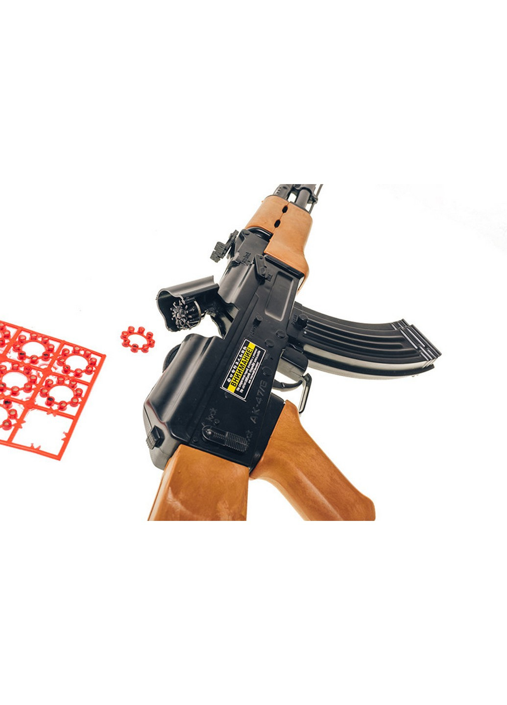 Іграшковий дитячий автомат 64х13х4 см Golden Gun (258591028)