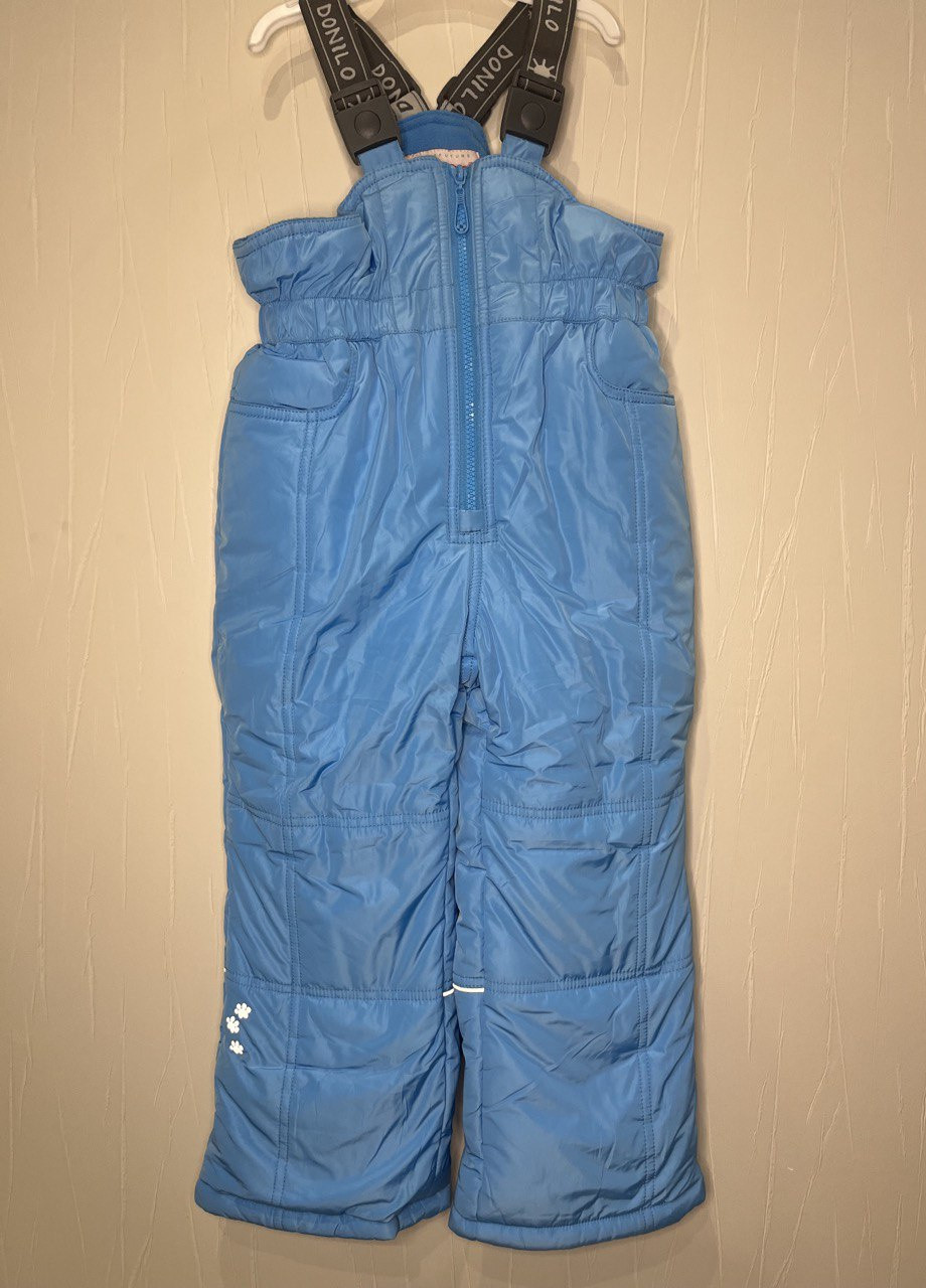 Блакитний зимовий комплект (куртка + напівкомбінезон) Danilo