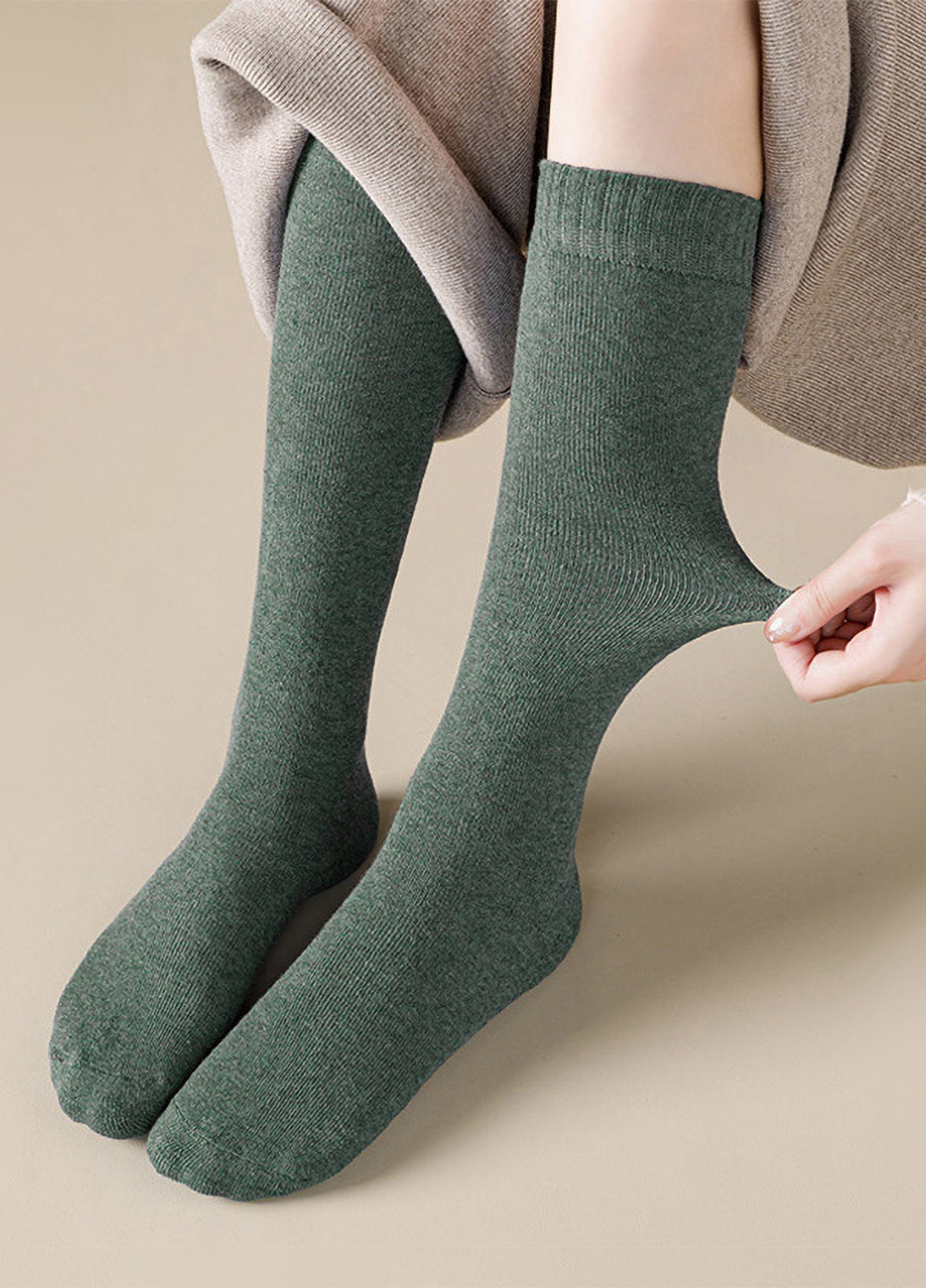 Гольфи нижче коліна No Brand (258616342)