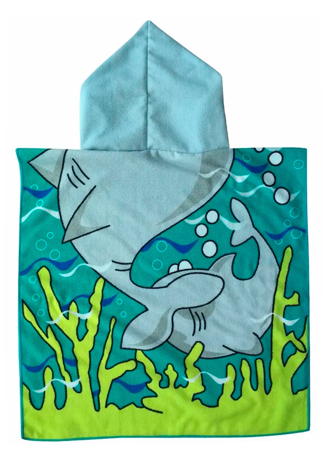 Koloco детское полотенце с капюшоном акула комбинированный производство - Китай