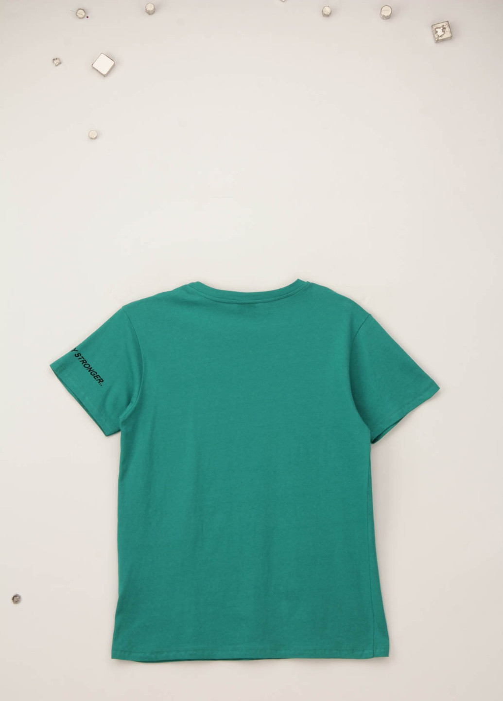 Зелена літня футболка Yesmina