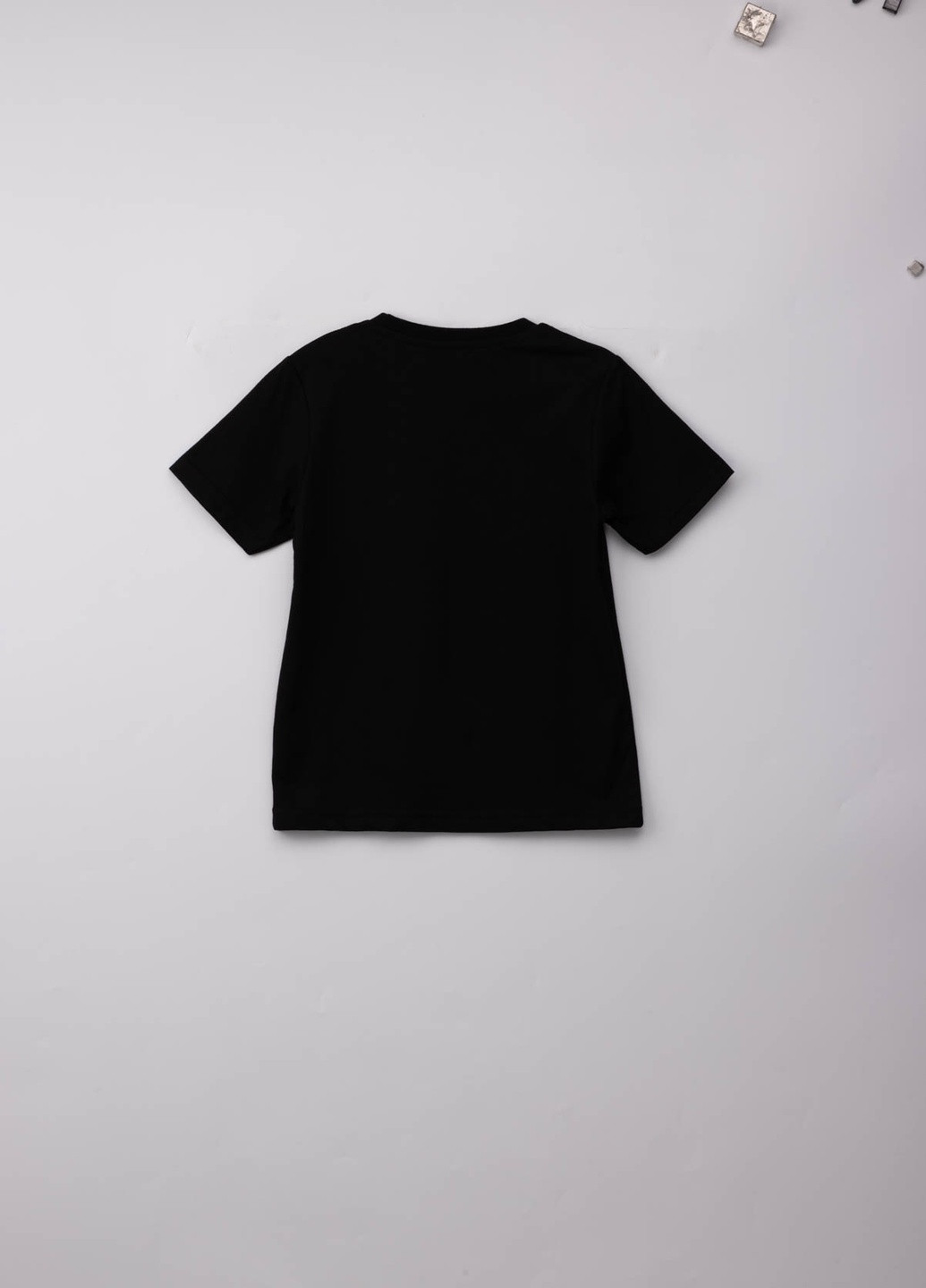 Черная летняя футболка Mago