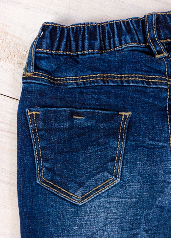 Синие демисезонные джинси для дівчинки (демісезон) синій (2521-v0) No Brand