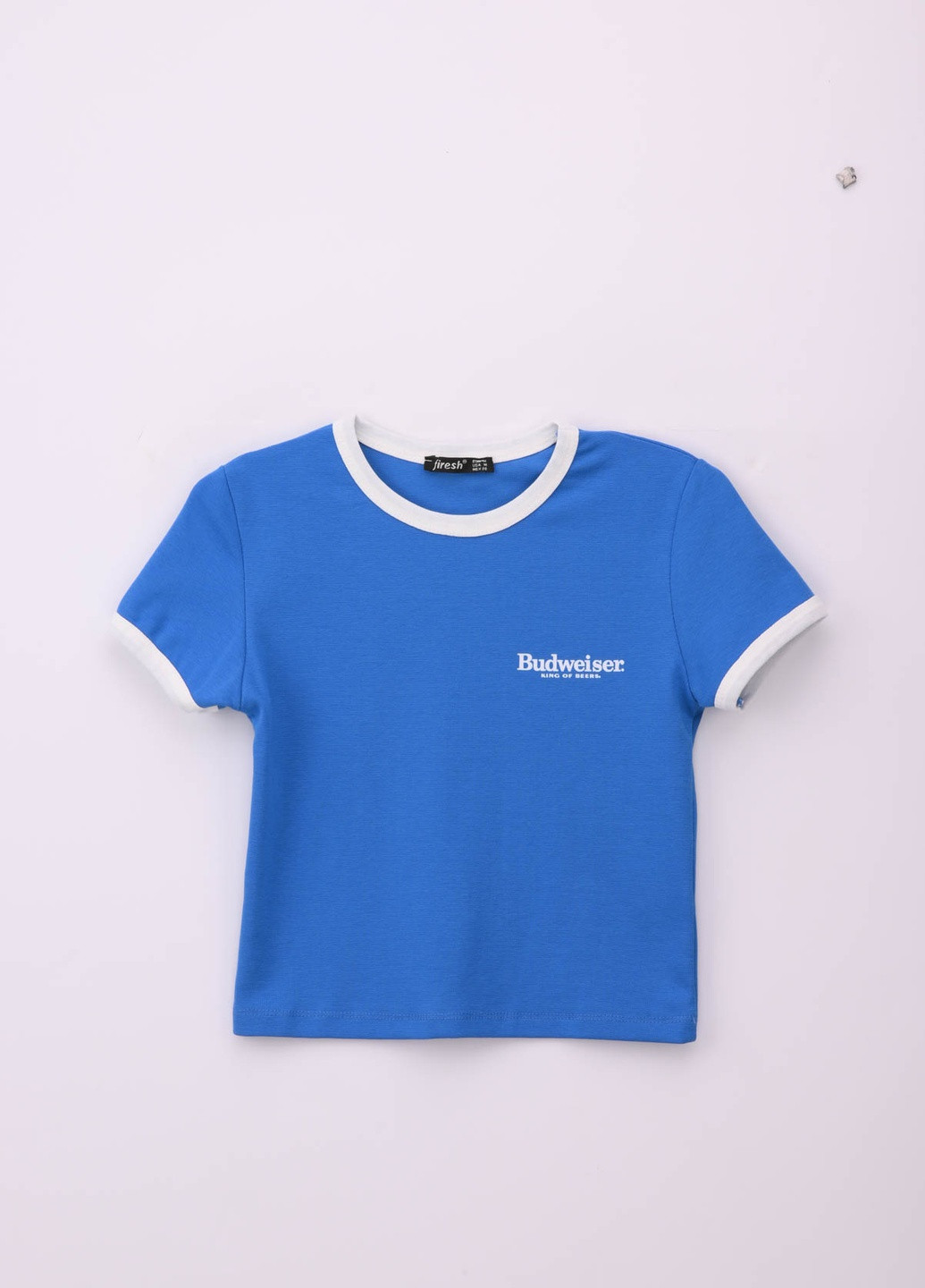 Блакитна літня футболка Firesh