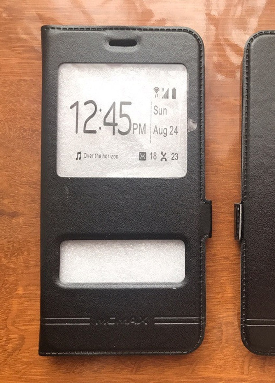 Чохол-книжка Momax для Meizu M6 Note Чорний Creative (258627065)