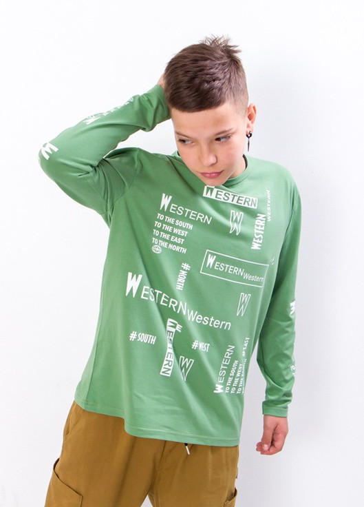 Джемпер для хлопчика (підлітковий) Зелений Носи Своє (6363-036-33-v5) Носи своє (258625960)