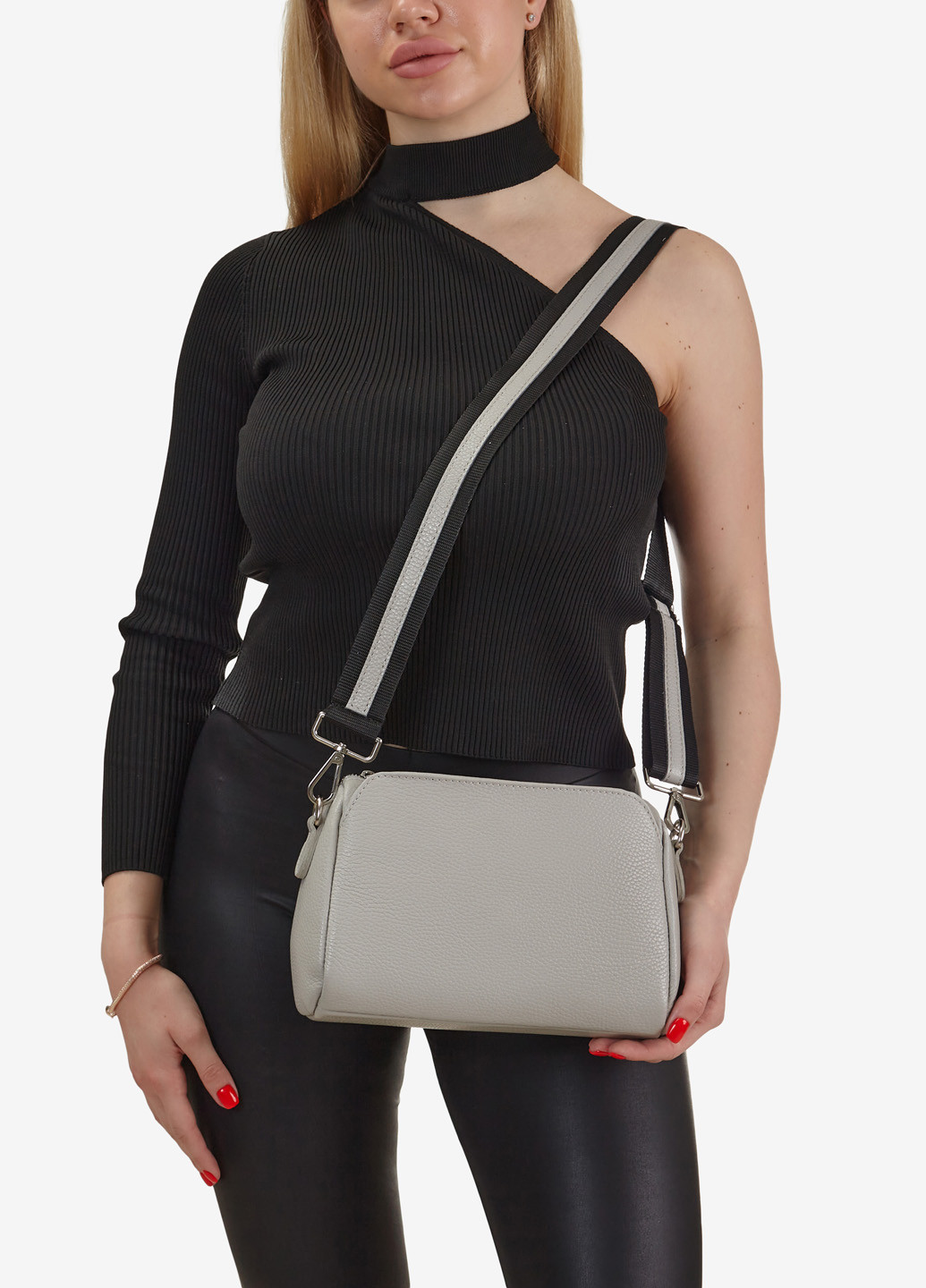 Сумка жіноча шкіряна крос-боді середня Сrossbody Regina Notte (258618955)