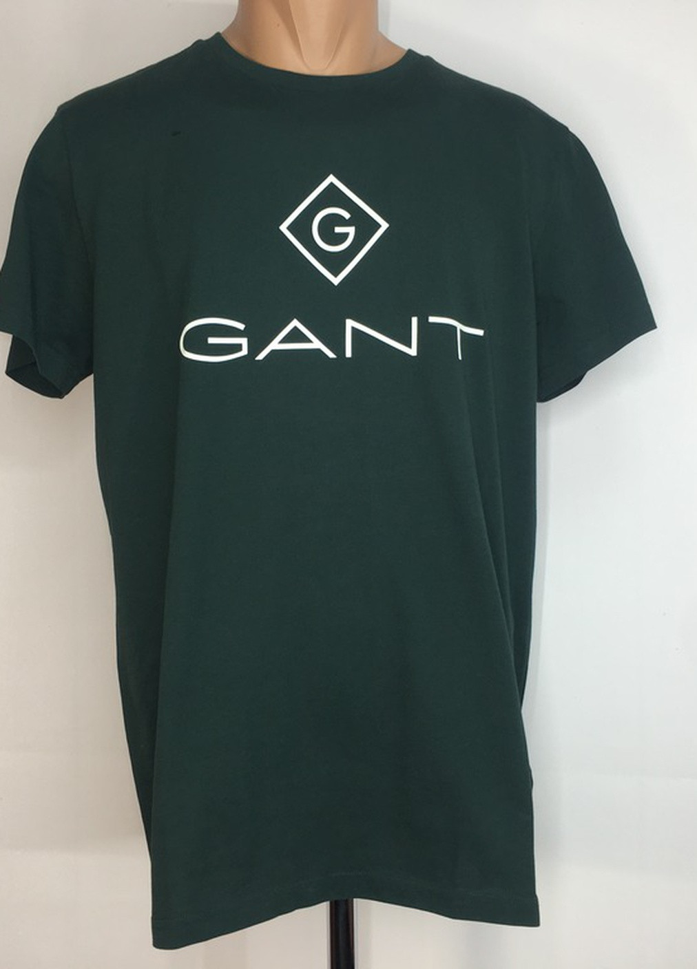 Зеленая футболка с коротким рукавом Gant