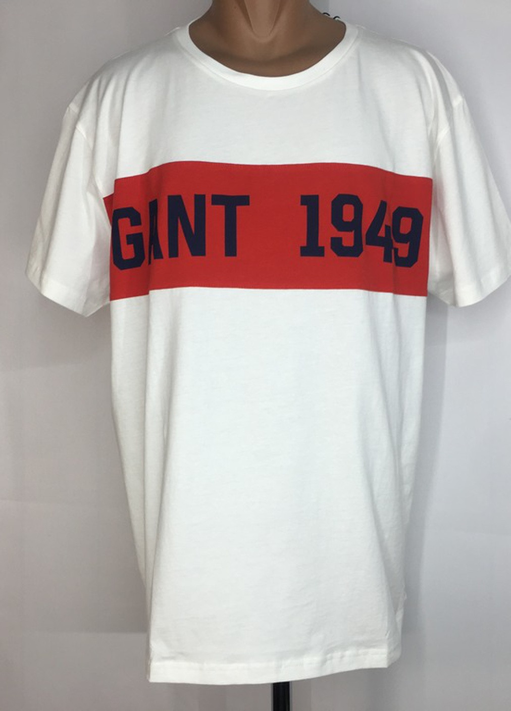 Белая футболка с коротким рукавом Gant
