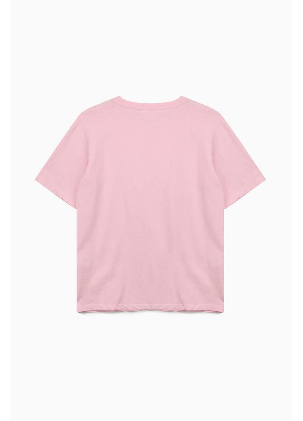 Розовая демисезон футболка PEPPER MINT
