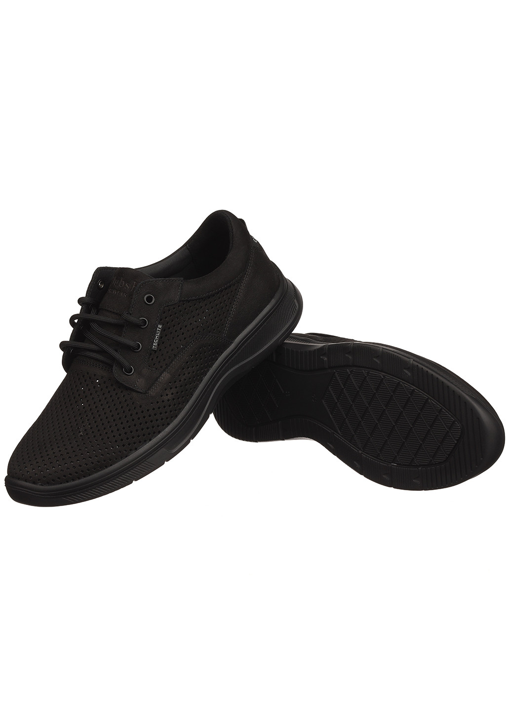 Черные демисезонные мужские кроссовки stn Clubshoes