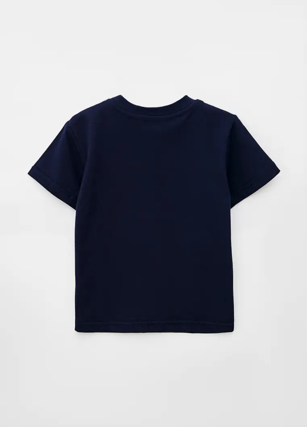 Темно-синя демісезонна футболка для хлопців Роза