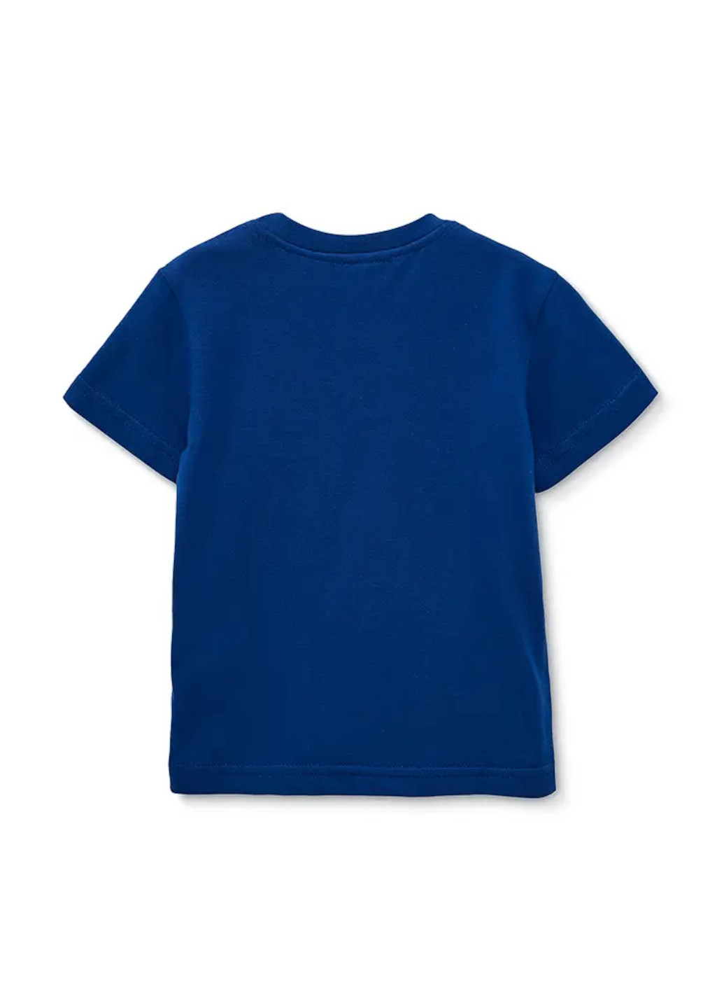 Синя демісезонна футболка для хлопців Роза