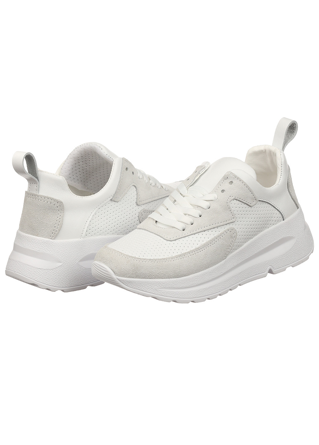 Белые демисезонные женские кроссовки 10213-06 Best Vak